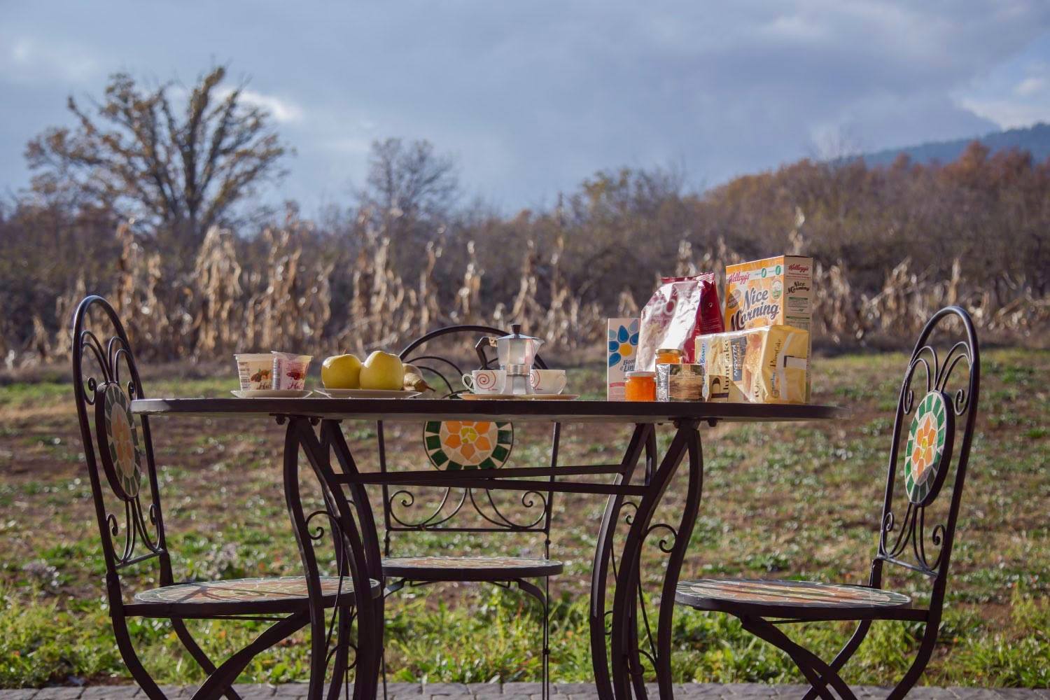 Colazioni al b&b Agriturismo La Dolce Mela di Buonabitacolo (Sa)